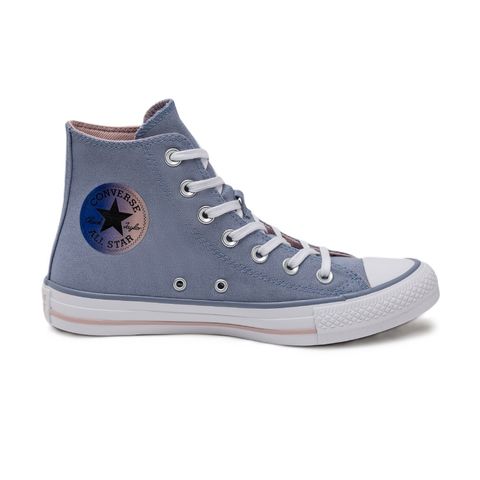 Star Converse Cano All Star Botinha Cinza Cano Alto All Star