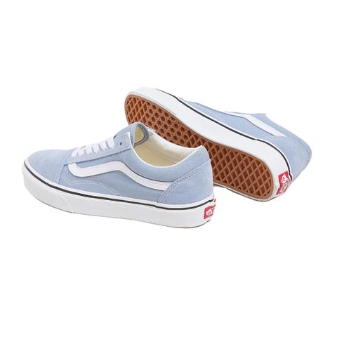 vans azules claro