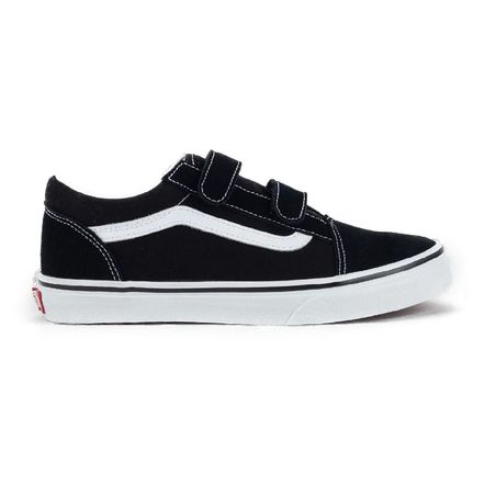Tênis Vans Old Skool Velcro Preto/Branco Espaco Tenis