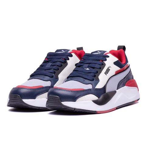 Tênis Puma X Ray Square BDP Branco/Marinho/Vermelho Espaco Tenis