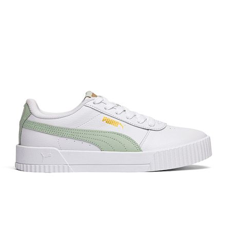 TΓͺnis Puma Carina Bdp Branco/Verde Espaco Tenis