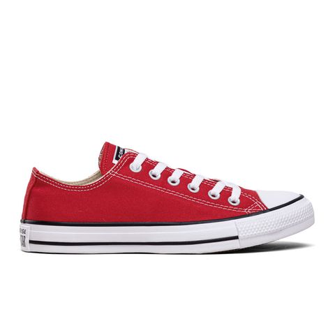All Star Converse CT As Core Ox Vermelho Espaço Tênis Espaco Tenis