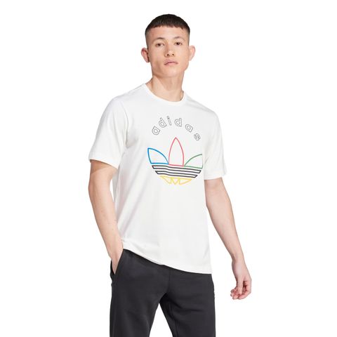 Camiseta Adidas Mn Originals Grfx Logo Branco - Espaco Tenis
