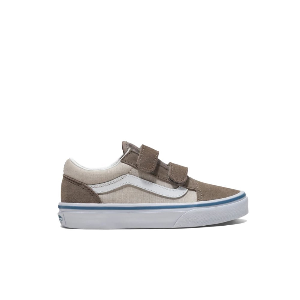 Tênis Vans Kids Old Skool V Tone Driftwood Espaco Tenis