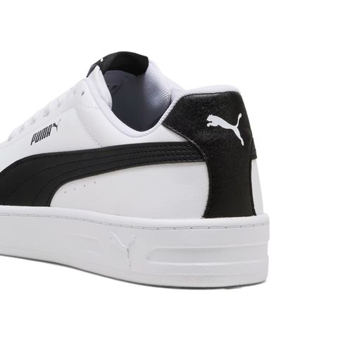 Tênis Puma Court Classic Clean Branco/Preto Espaco Tenis