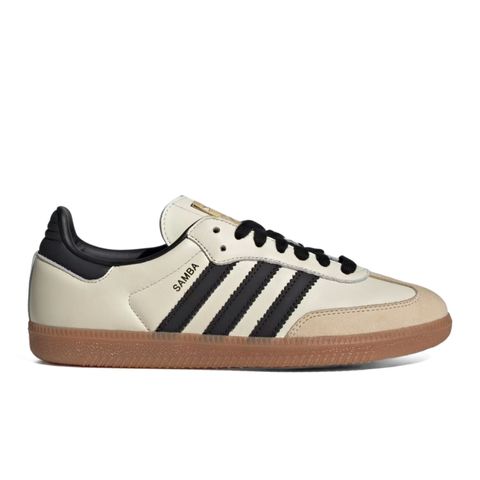 Tênis Adidas Originals Samba Og Bege/Preto - Espaco Tenis