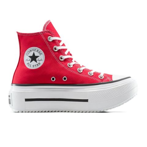Tênis Converse Chuck Taylor All Star Lift Hi Double Stack Red