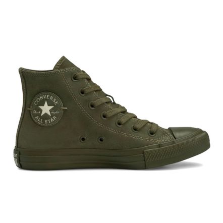 Converse All All Star Couro Verde Tênis Converse Chuck Taylor All